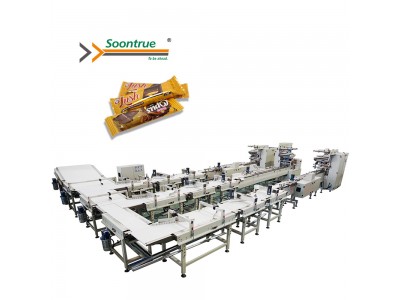 Bakery product full automatic feeding and packing system