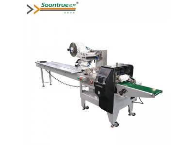 SZ-100 Up film structure Rotary cutter base flow type packing machine