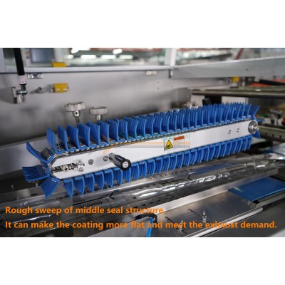 SZ-602 Up film structure rotary cutter flow pack machine' />