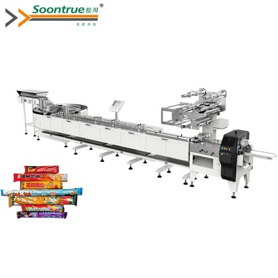 Food bar arrange feeding and packing system' />