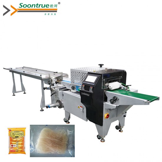 Bakery product /  Medical product flow pillow bag packing machine