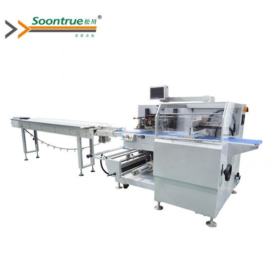 SZ-280XW Reciprocating Cutter Base Down Film Structure Flow Type Packing Machine